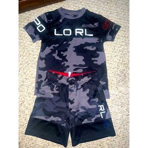 Ralph Lauren POLO Two Piece Short Set